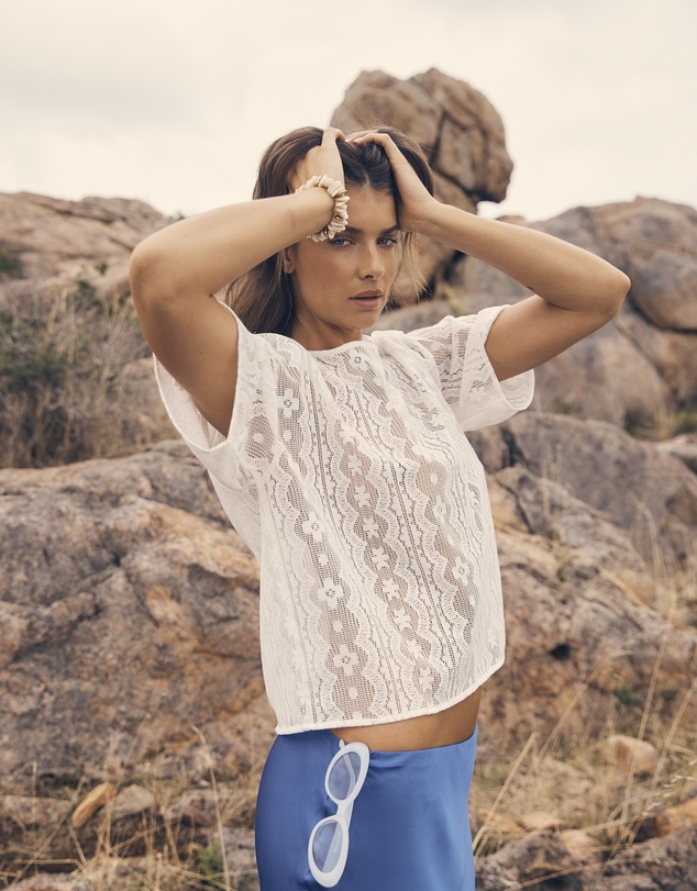 Tigerlily - Leonora Lace Tee