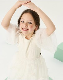 Rock Your Kid - Christmas Bow Bow Dress - Kids