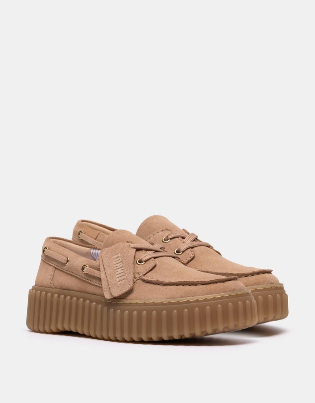 Clarks - Torhill Boat Beige