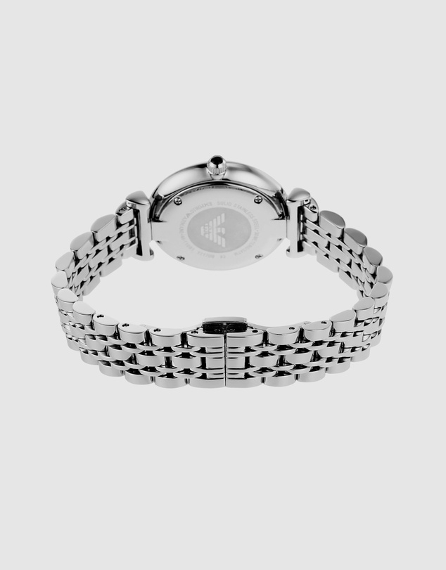 Emporio Armani - Silver-Tone Analogue Watch