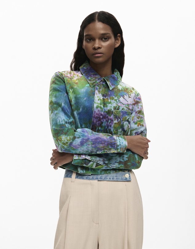 Desigual - Wild garden denim jacket