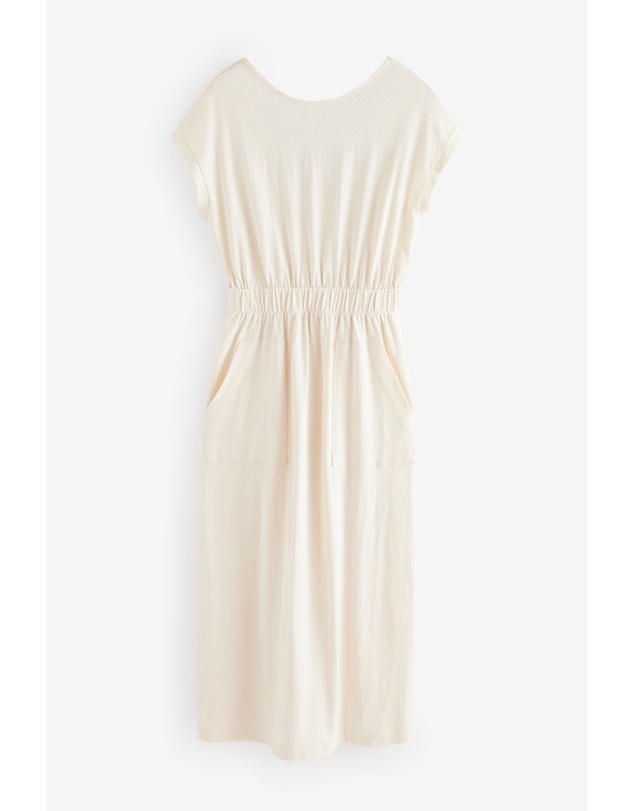 NEXT - 100% Cotton Summer Midi T-Shirt Dress