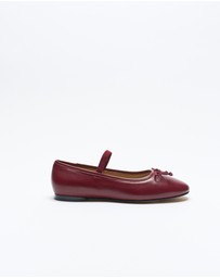 Walnut Melbourne - Alice Leather Ballet