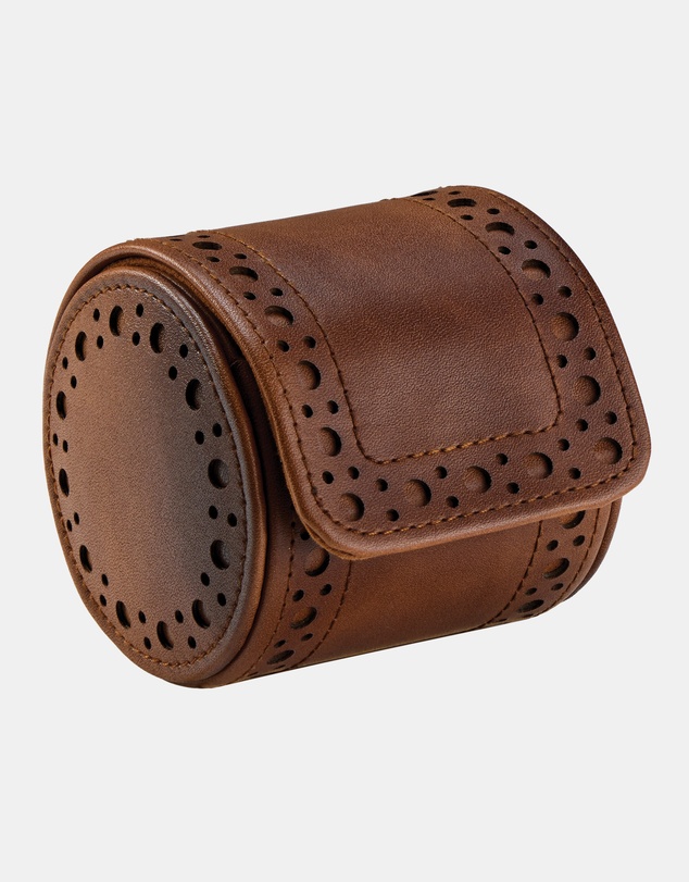 Wolf - WOLF Brogue Single Watch Roll