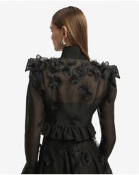 LEO LIN - Maeve Petal Butterfly Long Sleeve Top