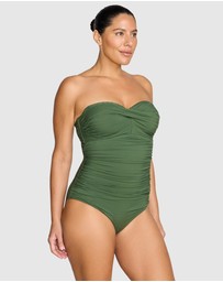Artesands - Aria Botticelli Underwire Bandeau One Piece Olive