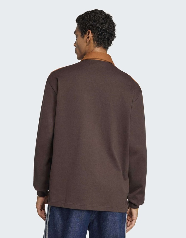 adidas Originals - 3-STRIPES RUGBY LONGSLEEVE POLO Mens