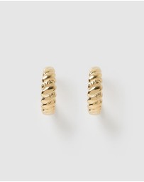 Arms Of Eve - Tilly Gold Hoop Earrings