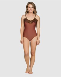 Parfait - Pure Underwired One Piece Swimsuit with Lace Ruffle