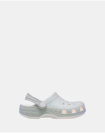 Iridescent White Glitter