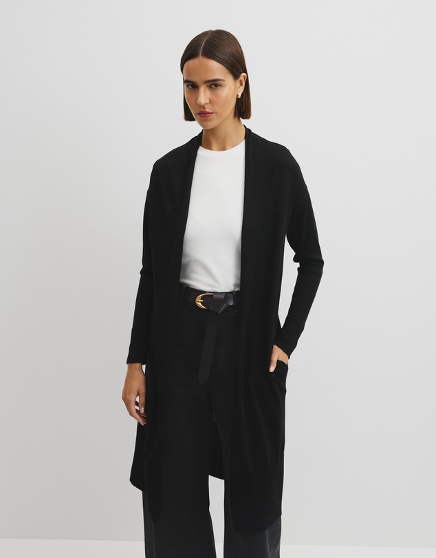 Country Road - Lightweight Merino Longline Cardigan