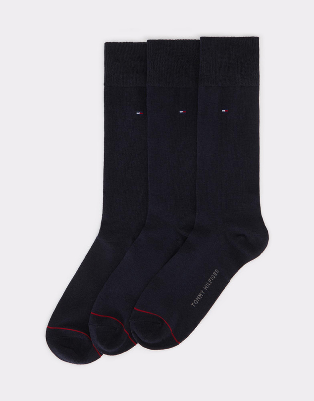 Tommy Hilfiger - 3-Pack Dress Crew Socks