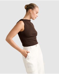 Forever New - Frankie Boat Neck Tank Top
