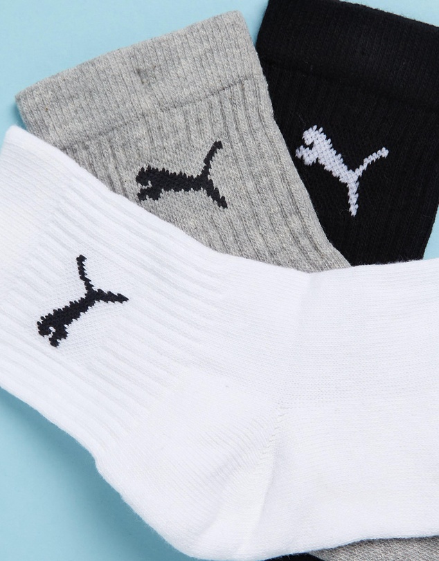 Puma - Crew Socks 3PK - Kids