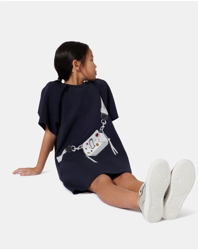 Marc Jacobs - Logo Bag Mini Shirt Dress - Kids-Teens