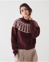 Forcast - Allegra Fair Isle Sweater