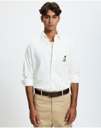 Polo Ralph Lauren - Custom Fit Dog-Embroidered Oxford Shirt