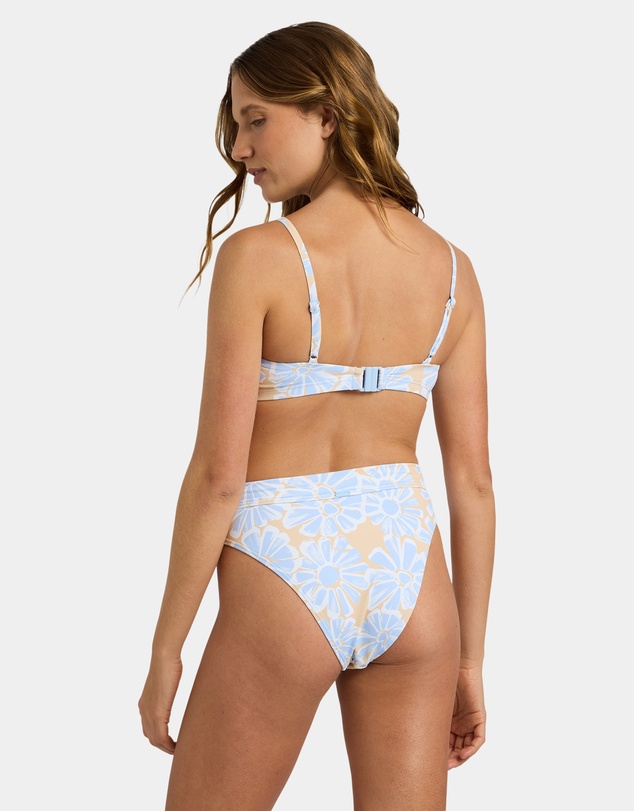 Roxy - Womens Daisy Haze Mod Mid Waist Bikini Bottom