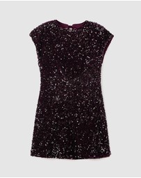 M.N.G - Sequin Dress With Open Back