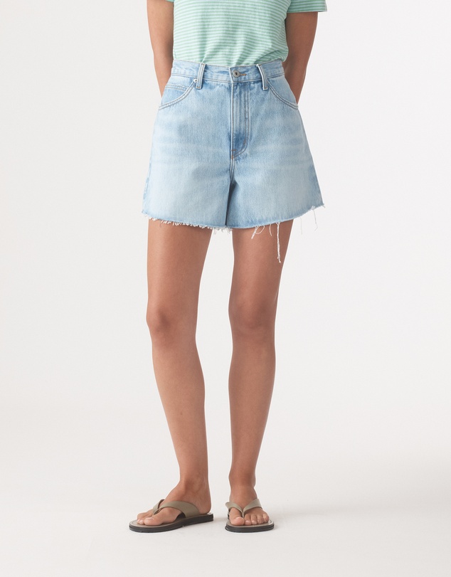Outland Denim - Edie High Relaxed Shorts