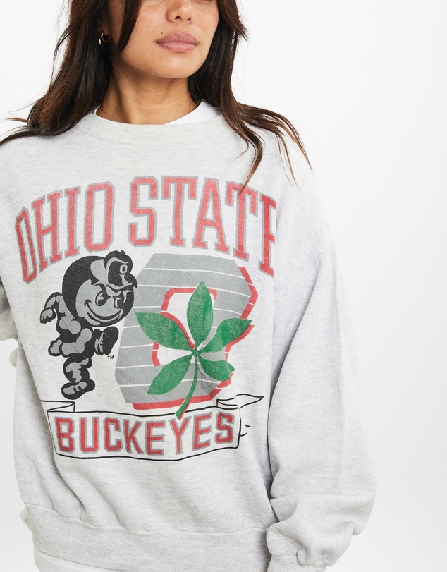 Vintage by The Real Deal - Pre Loved - 90s NCAA Ohio State Buckeyes Sweatshirt