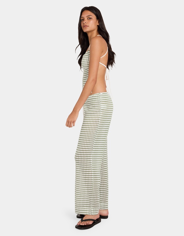 RVCA - Womens Diamond Crochet Holiday Knit Pants