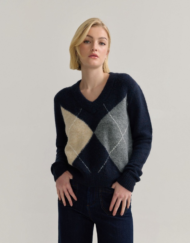 Oxford - Chelsea Argyle Knit