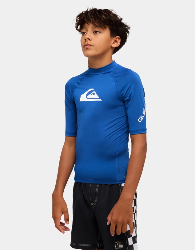 Quiksilver - Boys 8 to 16 All Time Rash Vest