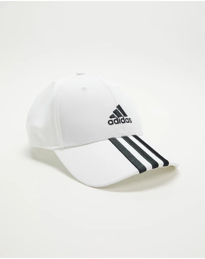 adidas Performance - 3-Stripes Cotton Twill Baseball Cap