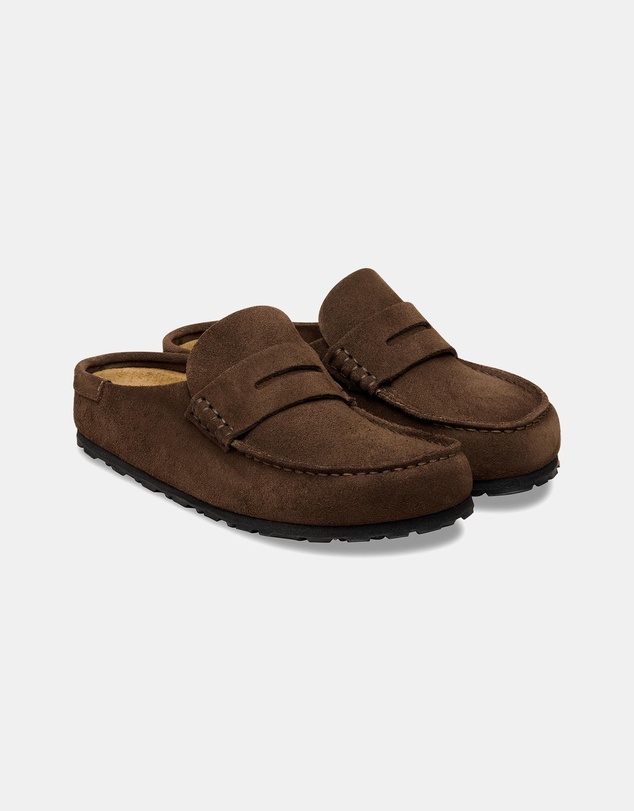 Birkenstock - Naples Wrapped Suede Leather Narrow - Unisex
