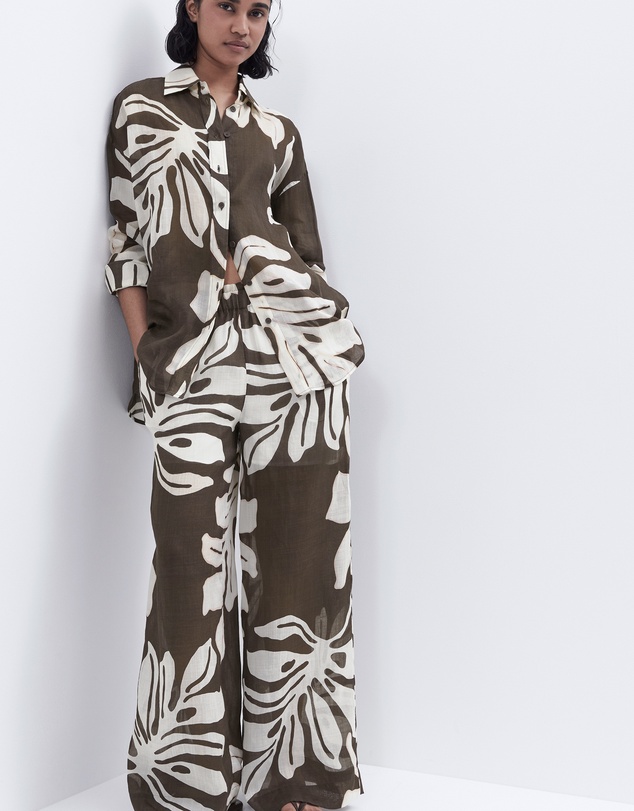 UNISON - Ramie Palazzo Pant