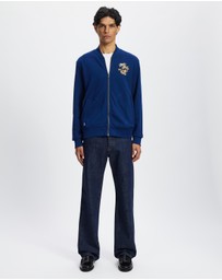 Polo Ralph Lauren - Embroidered Loopback Fleece Jacket - ICONIC EXCLUSIVE