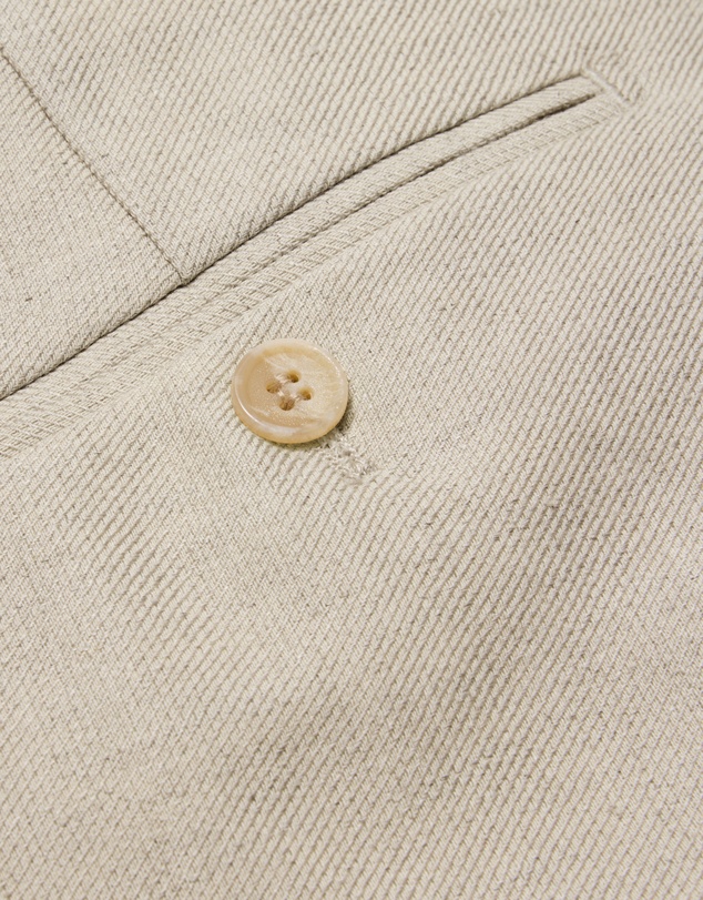 Calibre - Linen Cotton Twill Shorts Natural