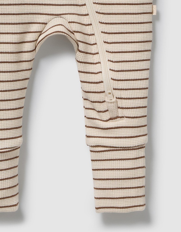 Wilson & Frenchy - Organic Waffle Zipsuit - Babies