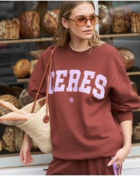 Ceres Life - Isla Oversized Slouchy Crew