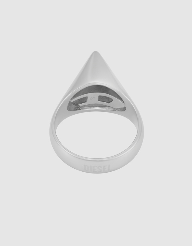 Diesel - Diesel Font Silver tone Ring