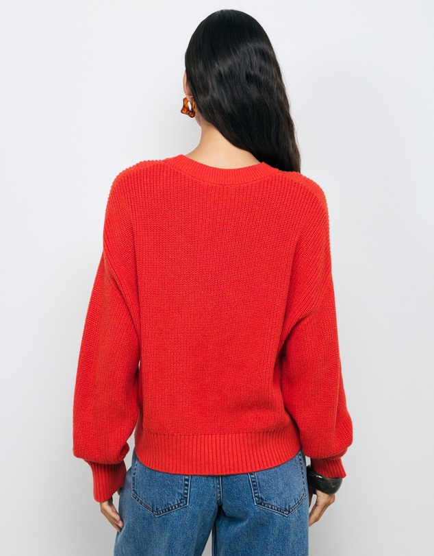 AERE - Cotton Cashmere Blend Relaxed Jumper