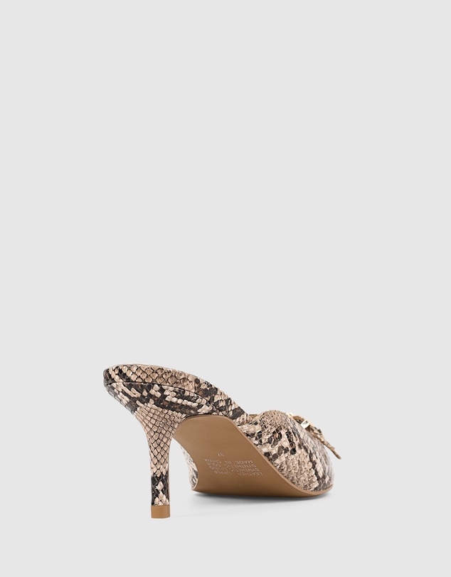 LANA WILKINSON - Shannon Peep-Toe Mule