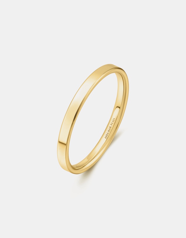 Ania Haie - Gold Smooth Band 2mm