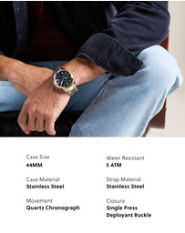 Fossil - Grant Multicolour Chronograph Watch