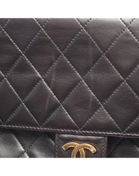 Pre-Loved by Azura Reborn - Pre-Loved Medium CC Quilted Lambskin Single Flap