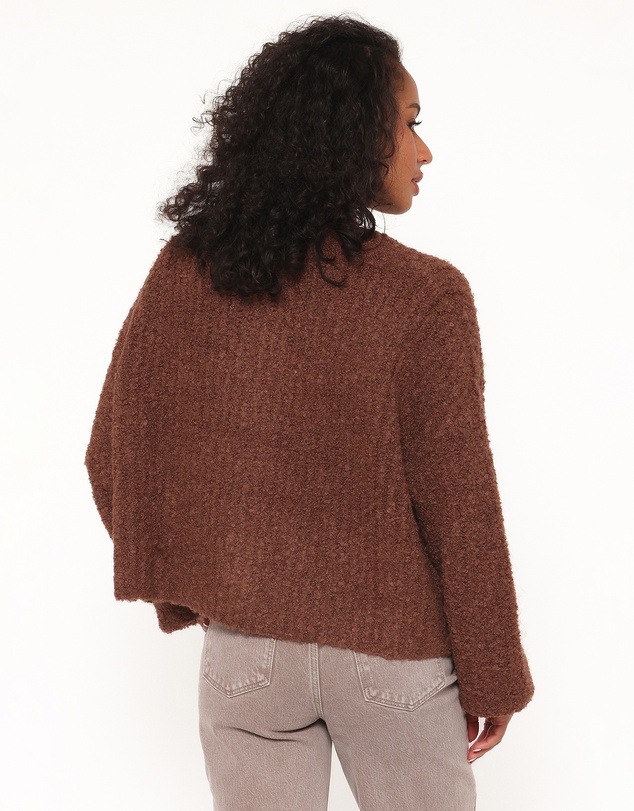 Petal & Pup - Albertine Cardigan - Chocolate