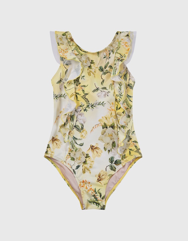 Aqua Blu Kids - Holly Frill One Piece - Kids