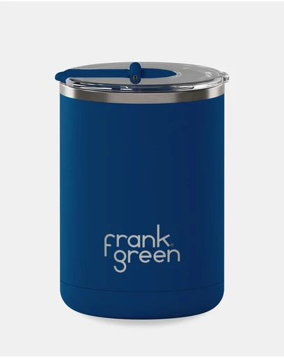 Frank Green - 12oz Ceramic Coffee Cup with Hinged Screw Lid