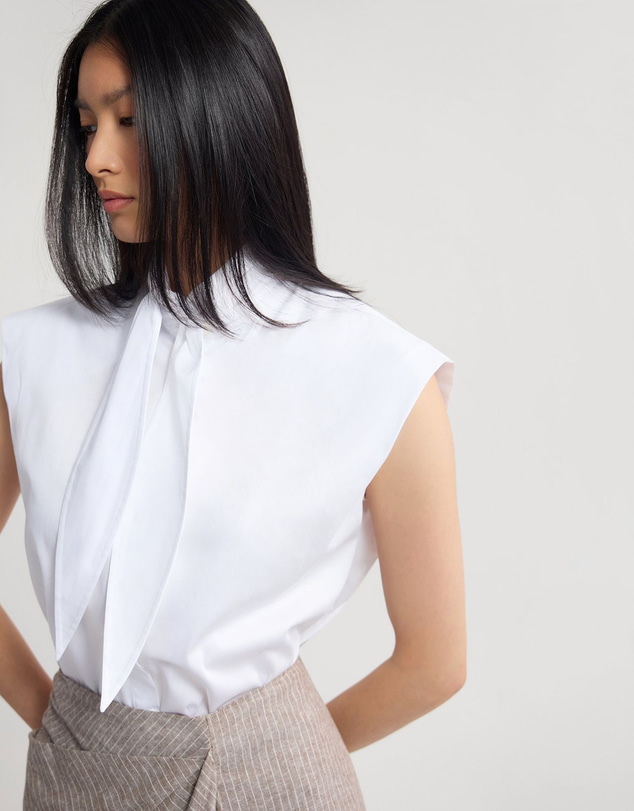 Oxford - Suki Tie Collar Shirt