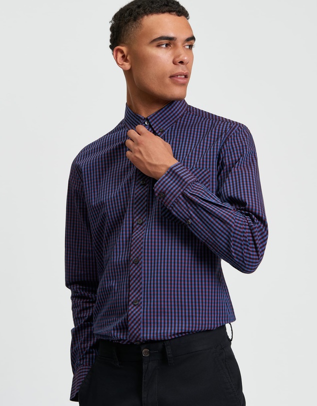 Ben Sherman - Signature Gingham Long Sleeve Shirt