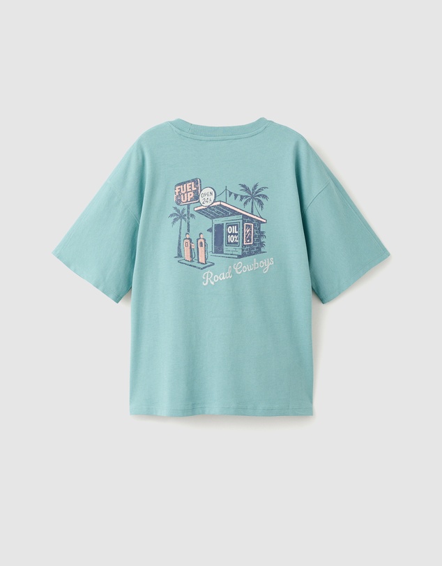 M.N.G - A2 Petrol T-Shirt - Kids-Teens