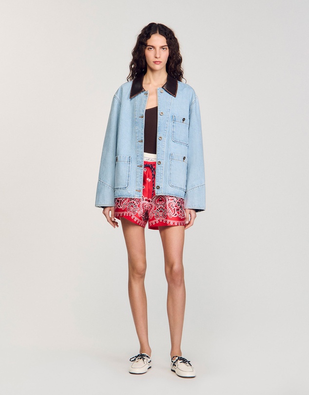 Sandro - Virginie Denim Jacket