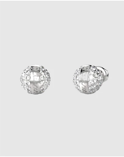 GUESS - Silver-Tone Calypso Stud Earrings