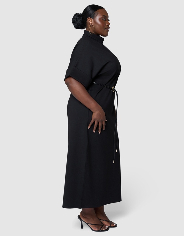 Sunday In The City - Noir T-Shirt Dress